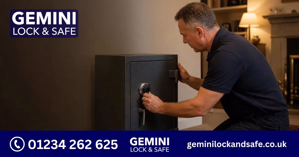 Safe opening specialist Bedford — Gemini Lock and Safe