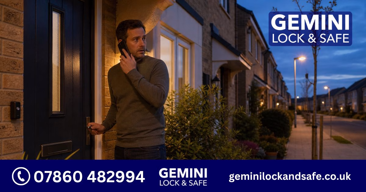 Emergency locksmith Milton Keynes — Gemini Lock and Safe MLA-approved